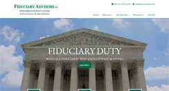 Desktop Screenshot of fiduciaryadv.com